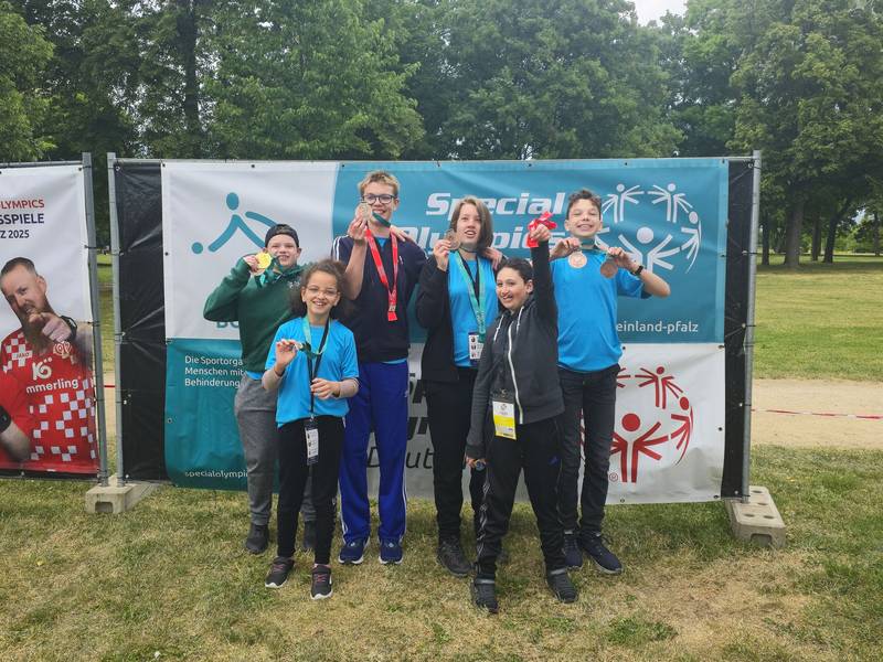 Gold und Bronze bei den Special Olympics in Mainz