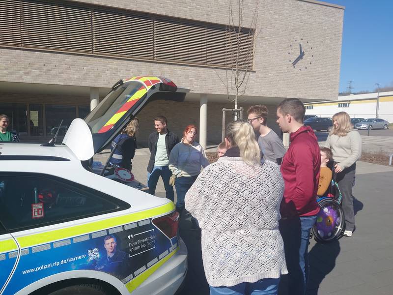 Besuch der Polizei