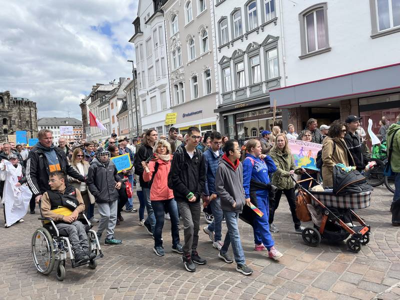 Europäischen Protesttag zur Gleichstellung von Menschen mit Behinderung