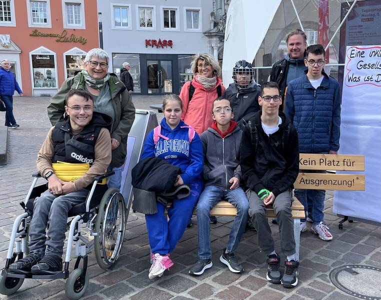 Europäischen Protesttag zur Gleichstellung von Menschen mit Behinderung