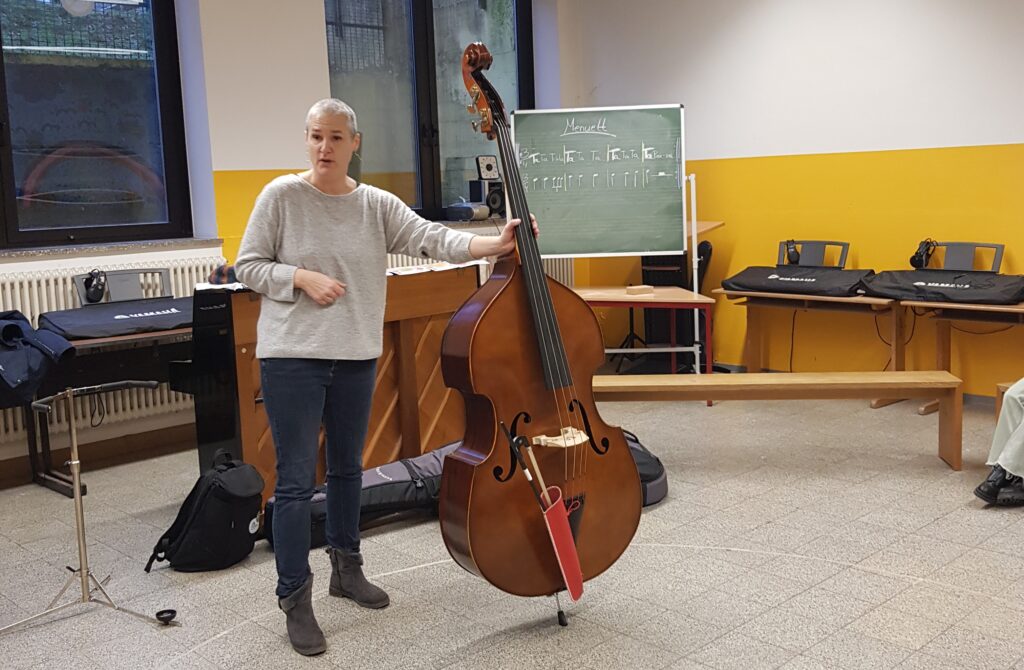 Beitragsbild zum Beitrag „Frau Kontrabass war da!“