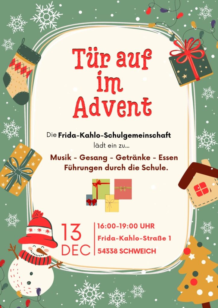 Beitragsbild zum Beitrag „Tag der offenen Tür im Advent“
